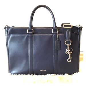 Coach Perry Metropolitan Tote In Crossgrain